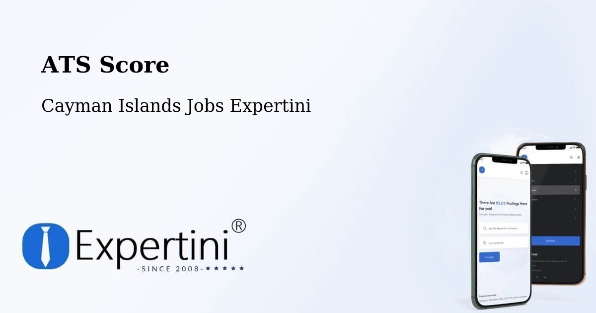 Resume ATS Score & Job Description Match Tool – Cayman Islands - Cayman Islands Jobs Expertini